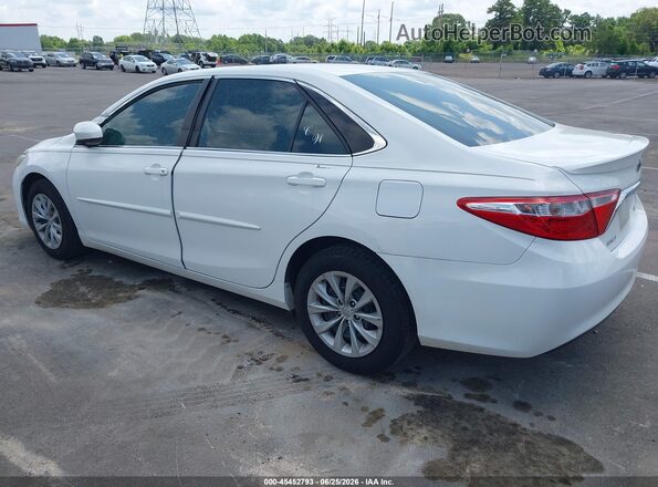 4T4BF1FK0GR549627 2016 TOYOTA CAMRY Белый Задняя левая четверть