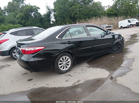 4T4BF1FK3GR550481 2016 TOYOTA CAMRY Black Trasero derecho