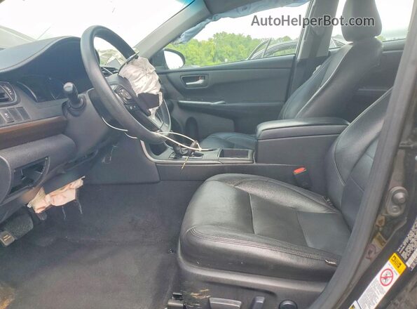4T4BF1FK3GR558418 2016 TOYOTA CAMRY Black Front interior view