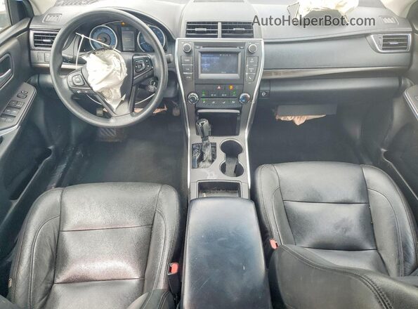4T4BF1FK3GR558418 2016 TOYOTA CAMRY Black Dashboard view