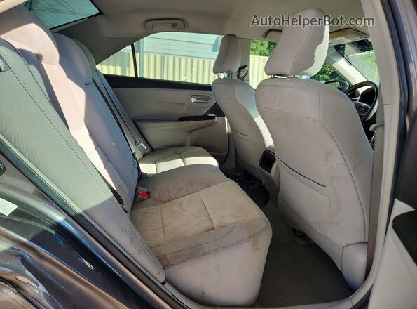4T4BF1FK3GR565384 2016 TOYOTA CAMRY Charcoal Вид задніх сидінь