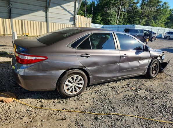 4T4BF1FK3GR565384 2016 TOYOTA CAMRY Charcoal Задня права чверть