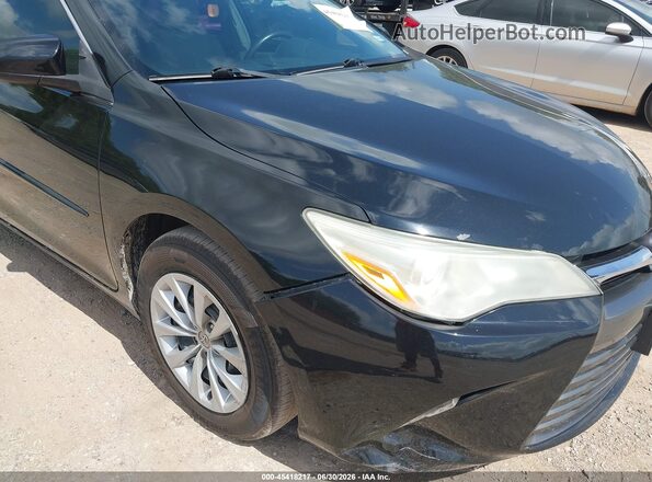 4T4BF1FK5GR544889 2016 TOYOTA CAMRY Black Դիմացի տեսք