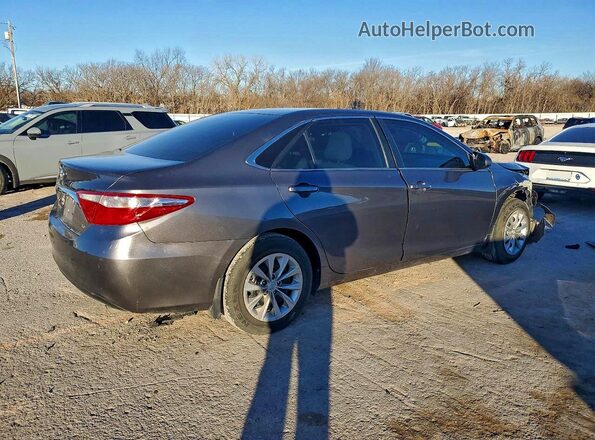 4T4BF1FK6GR531990 2016 TOYOTA CAMRY Gray Задня права чверть