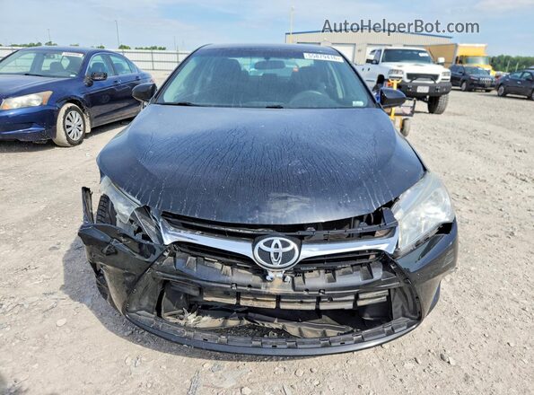 4T4BF1FK6GR556050 2016 TOYOTA CAMRY Black წინა ხედი