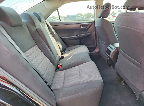 4T4BF1FK6GR556050 2016 TOYOTA CAMRY Black უკანა სავარძლების ხედი