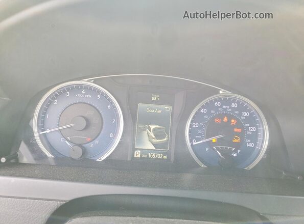 4T4BF1FK7GR529147 2016 TOYOTA CAMRY Gray Սարքավորումների վահանակի տեսք