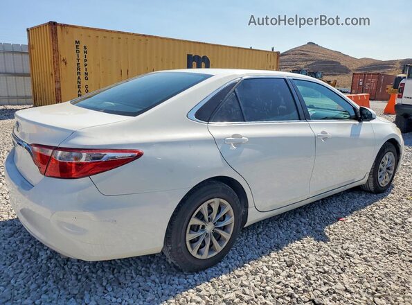 4T4BF1FK7GR538544 2016 TOYOTA CAMRY Белый Задняя правая четверть