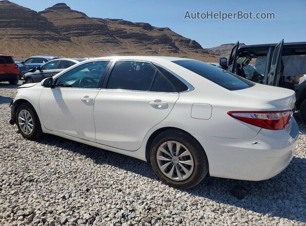 4T4BF1FK7GR538544 2016 TOYOTA CAMRY Белый Задняя левая четверть