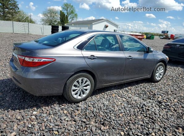 4T4BF1FK7GR571740 2016 TOYOTA CAMRY Gray Trasero derecho