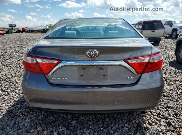 4T4BF1FK7GR571740 2016 TOYOTA CAMRY Gray Vista trasera