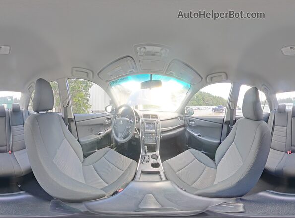 4T4BF1FK7GR584519 2016 TOYOTA CAMRY Gray Vista de la etiqueta del VIN