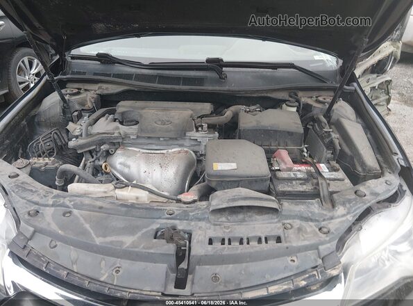 4T4BF1FK8GR526371 2016 TOYOTA CAMRY Black Widok z tyłu