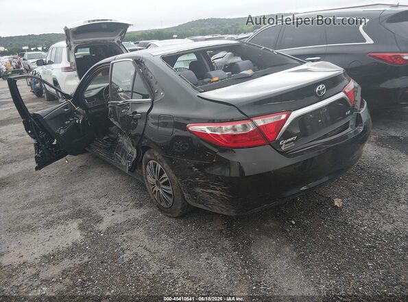 4T4BF1FK8GR526371 2016 TOYOTA CAMRY Black Tył lewy