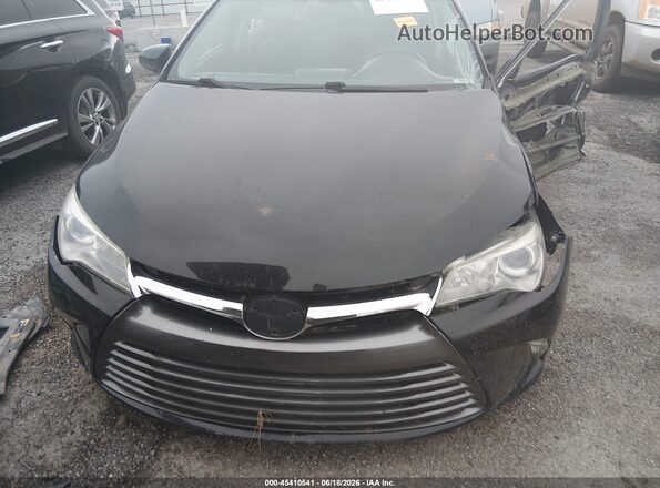 4T4BF1FK8GR526371 2016 TOYOTA CAMRY Black Widok zestawu wskaźników