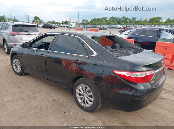 4T4BF1FK8GR526578 2016 TOYOTA CAMRY Black Trasero izquierdo