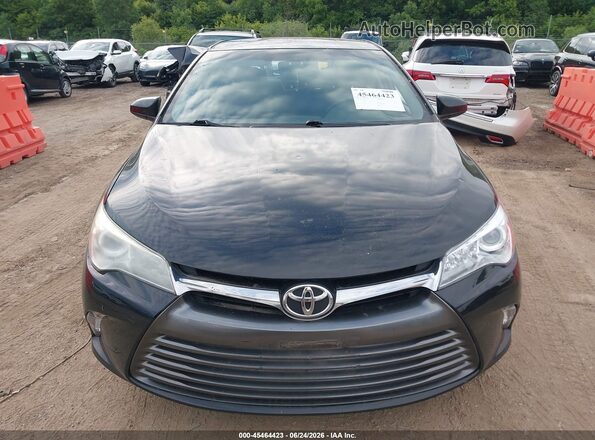 4T4BF1FK8GR526578 2016 TOYOTA CAMRY Black Vista del cuadro de instrumentos