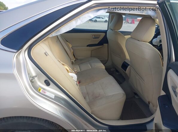 4T4BF1FK8GR531876 2016 TOYOTA CAMRY Beige VIN sticker view