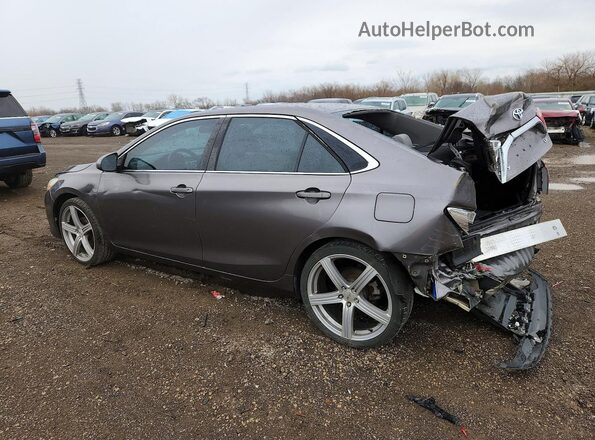 4T4BF1FK8GR582343 2016 TOYOTA CAMRY Charcoal Задня ліва чверть