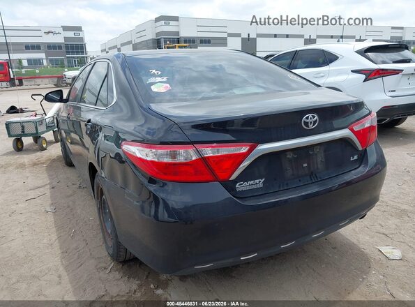 4T4BF1FK9GR518666 2016 TOYOTA CAMRY Черный Задняя левая четверть