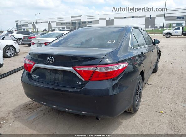 4T4BF1FK9GR518666 2016 TOYOTA CAMRY Черный Задняя правая четверть
