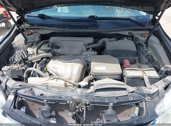 4T4BF1FKXGR522595 2016 TOYOTA CAMRY Black Vista trasera