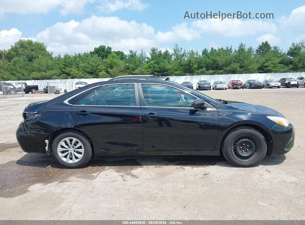 4T4BF1FKXGR522595 2016 TOYOTA CAMRY Black Vista interior de 360 grados