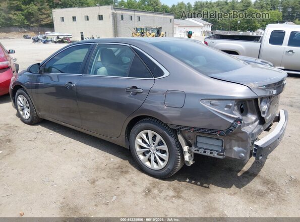 4T4BF1FKXGR523228 2016 TOYOTA CAMRY Серый Задняя левая четверть