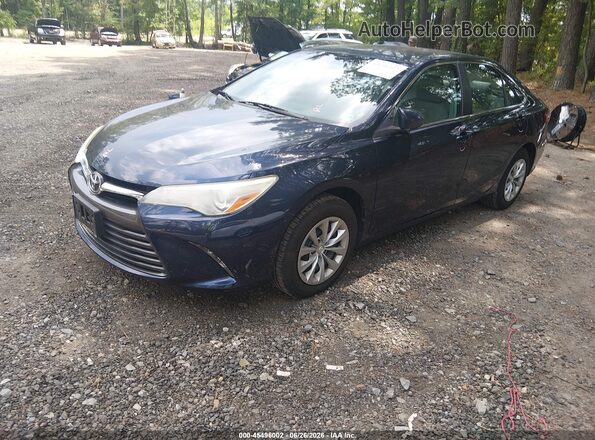 4T4BF1FKXGR537517 2016 TOYOTA CAMRY Blue Przód lewy