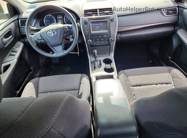 4T4BF1FKXGR583428 2016 TOYOTA CAMRY Gray წინა პანელის ხედი
