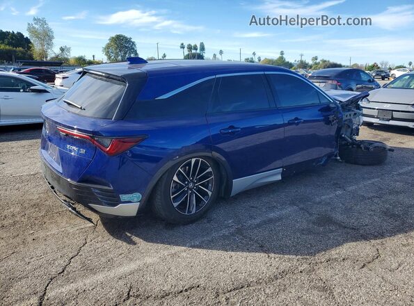 4W5KHMRK2RZ505692 2024 ACURA ZDX Blue Rear right