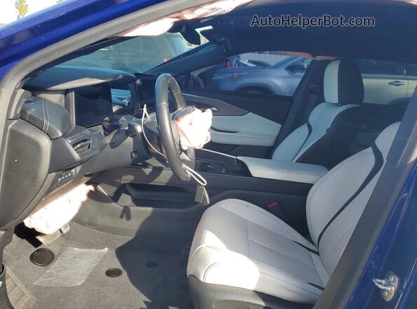 4W5KHMRK2RZ505692 2024 ACURA ZDX Blue Front interior view