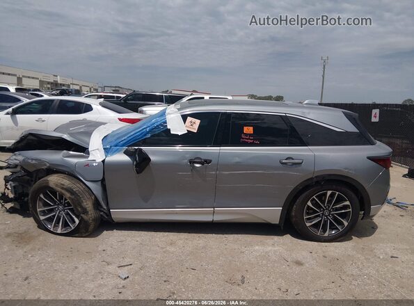 4W5KHMRK2RZ509144 2024 ACURA ZDX Silver Widok wnętrza z tyłu