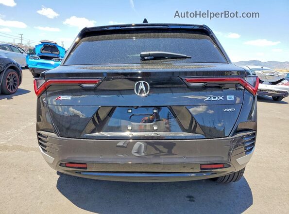 4W5KHNRL3RZ510706 2024 ACURA ZDX Black Вид ззаду