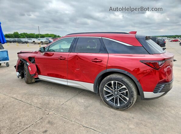 4W5KHNRL4RZ510598 2024 ACURA ZDX Red უკანა მარცხენა