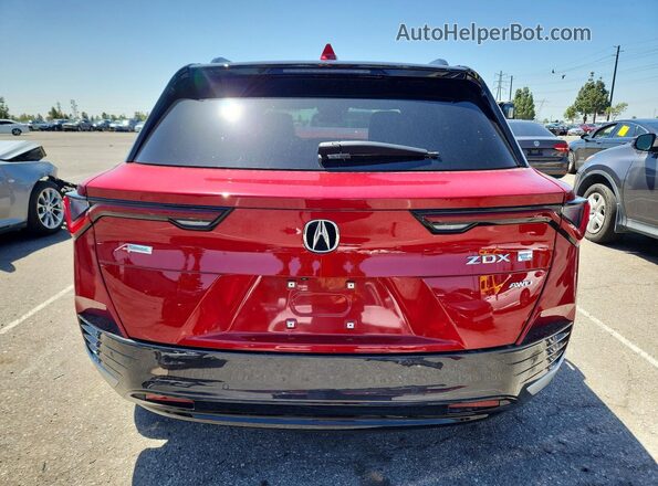 4W5KHNRL5RZ510593 2024 ACURA ZDX Red Vista trasera