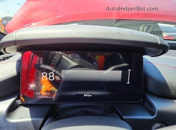 4W5KHNRL5RZ510593 2024 ACURA ZDX Red Vista del cuadro de instrumentos