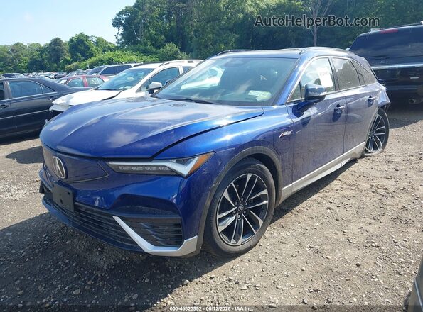 4W5KHNRL7RZ514337 2024 ACURA ZDX Синий Передняя левая четверть
