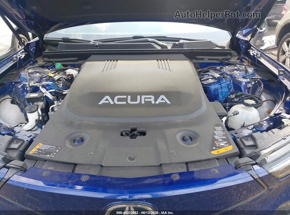 4W5KHNRL7RZ514337 2024 ACURA ZDX Синий Вид сзади