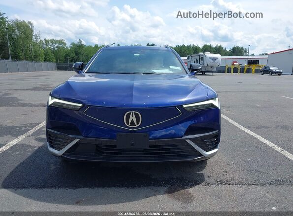 4W5KHNRL9RZ513495 2024 ACURA ZDX Blue Widok zestawu wskaźników
