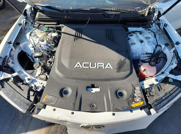 4W5XHPRL1RZ513413 2024 ACURA ZDX White Engine compartment view