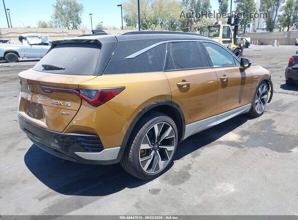 4W5XHPRL3RZ515275 2024 ACURA ZDX Brown Հետևի աջ