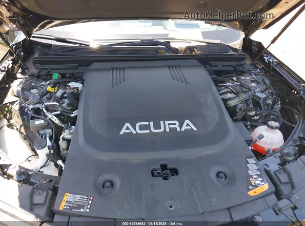 4W5XHPRL6RZ502729 2024 ACURA ZDX Black Widok z tyłu