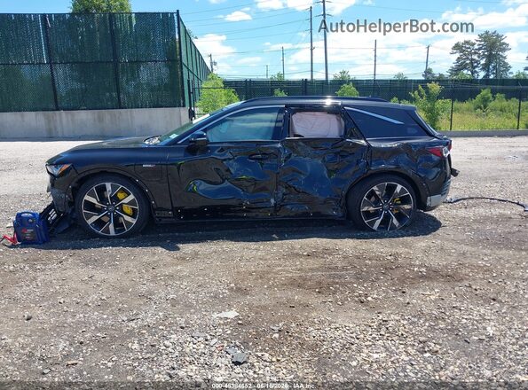 4W5XHPRL6RZ502729 2024 ACURA ZDX Black Widok wnętrza 360 stopni