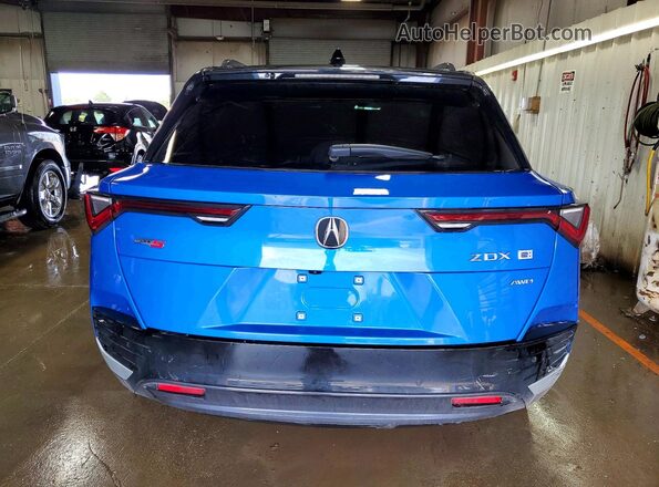 4W5XHPRL6RZ509809 2024 ACURA ZDX Blue Vista trasera