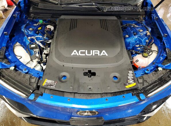 4W5XHPRL6RZ509809 2024 ACURA ZDX Blue Vista interior trasera