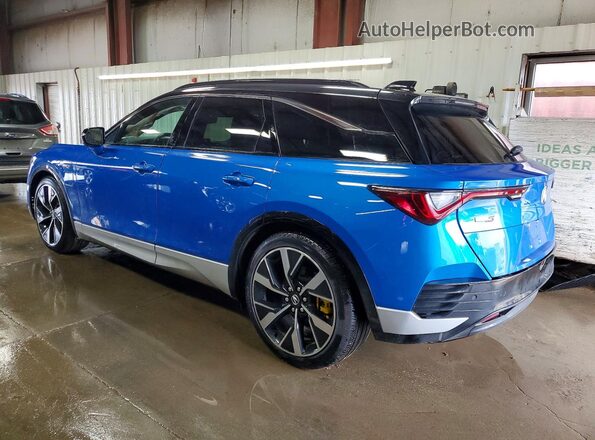 4W5XHPRL6RZ509809 2024 ACURA ZDX Blue Trasero izquierdo