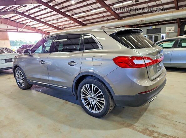 2LMPJ6LR7HBL30415 2017 LINCOLN MKX Silver Trasero izquierdo