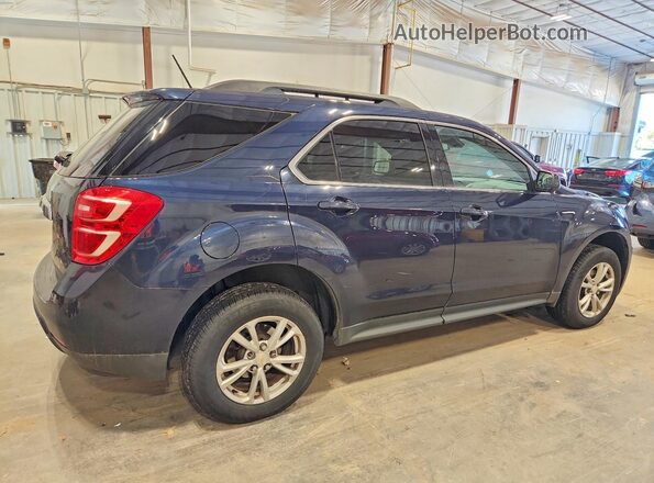 2GNALCEK3H1616970 2017 CHEVROLET EQUINOX Синий Передняя правая четверть
