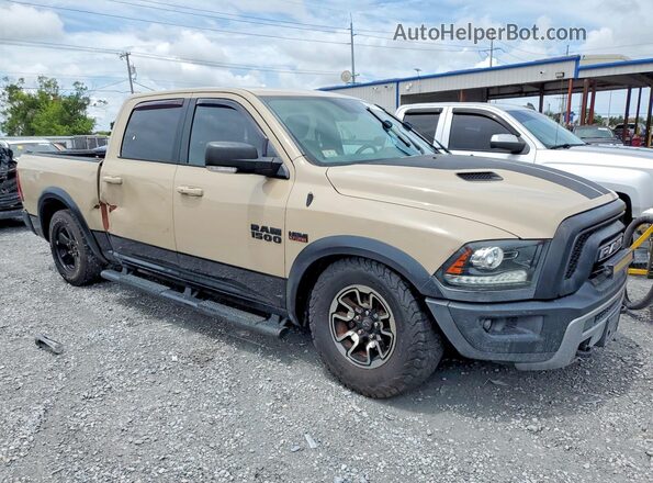 1C6RR7YT9HS611883 2017 RAM 1500 Желто-коричневый Вид спереди
